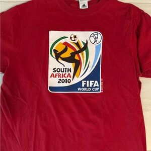 2010 South Africa Fifa Authentic World Cup Adidas Shirt Size XL